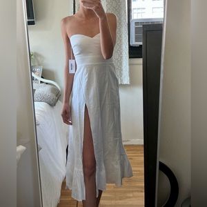 NWT Reformation Amagansett Linen Dress